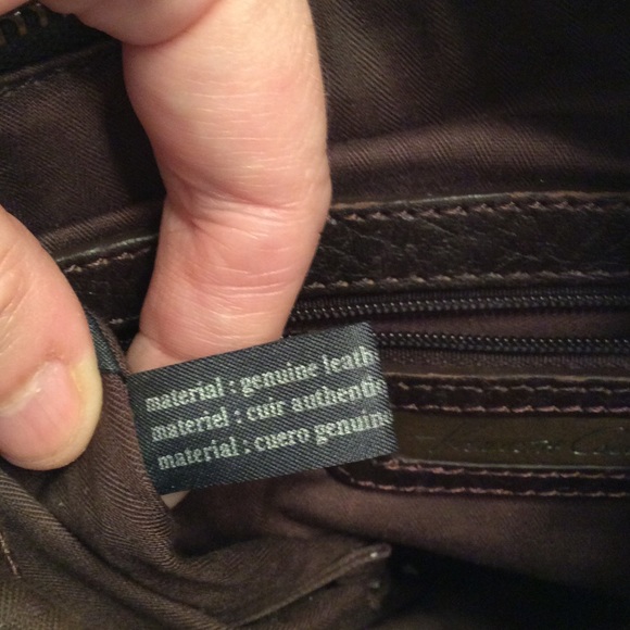 Kenneth Cole genuine leather bag - Picture 4 of 4